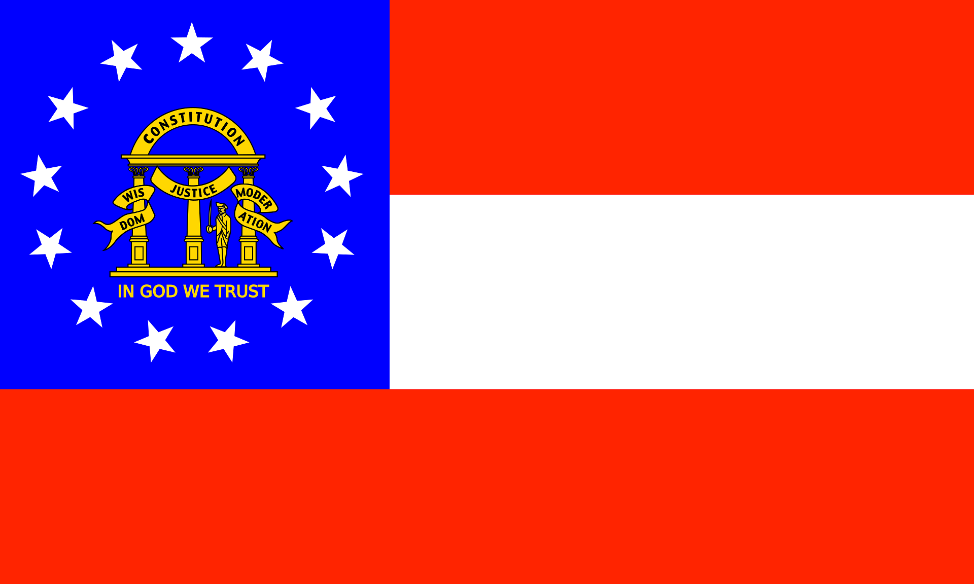 georgia-flag Georgia State flag