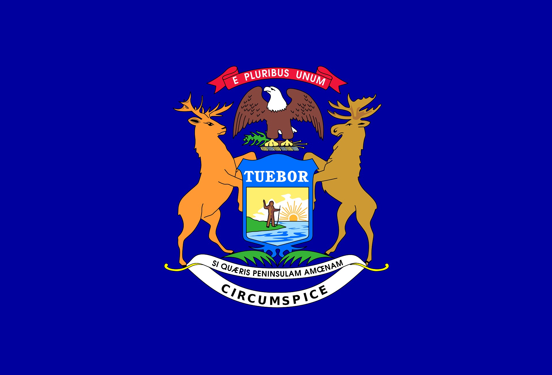 michigan-flag Michigan flag