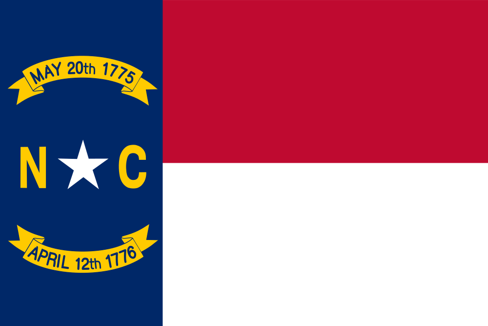 north-carolina-flag Louisiana state flag