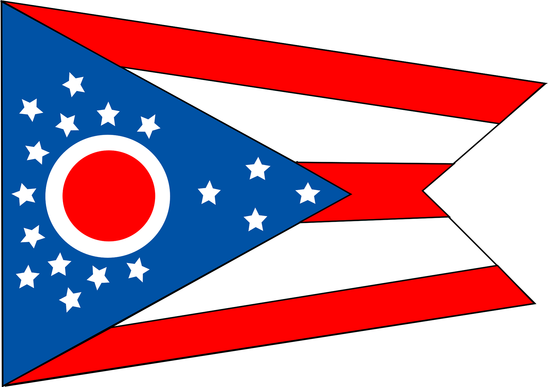 ohio-flag Ohio state flag