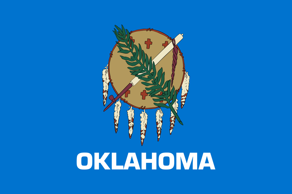 oklahoma-flag Oklahoma state flag