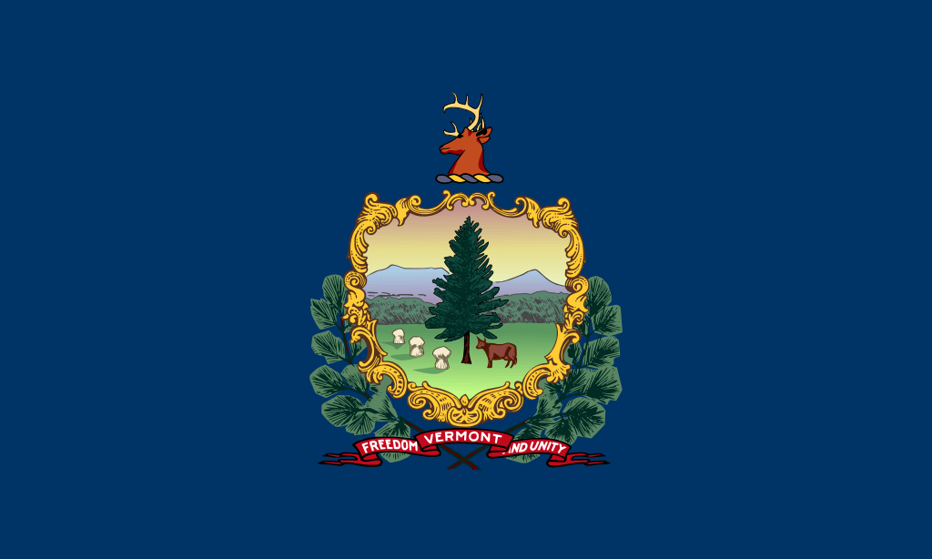 vermont-flag Vermont state flag